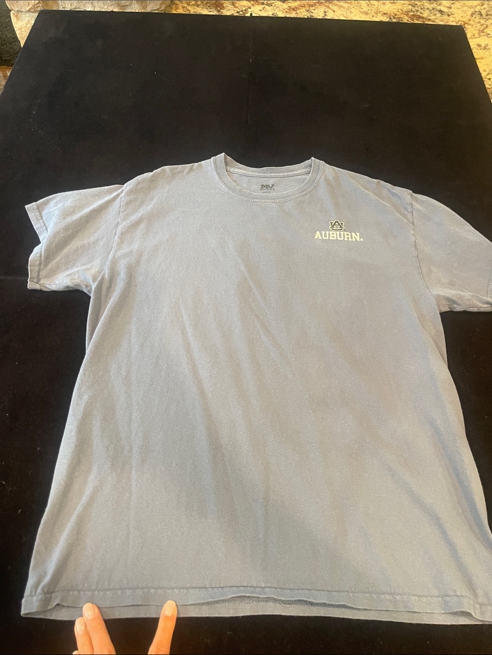 MV Sport Auburn Short Sleeve Tee in Navy